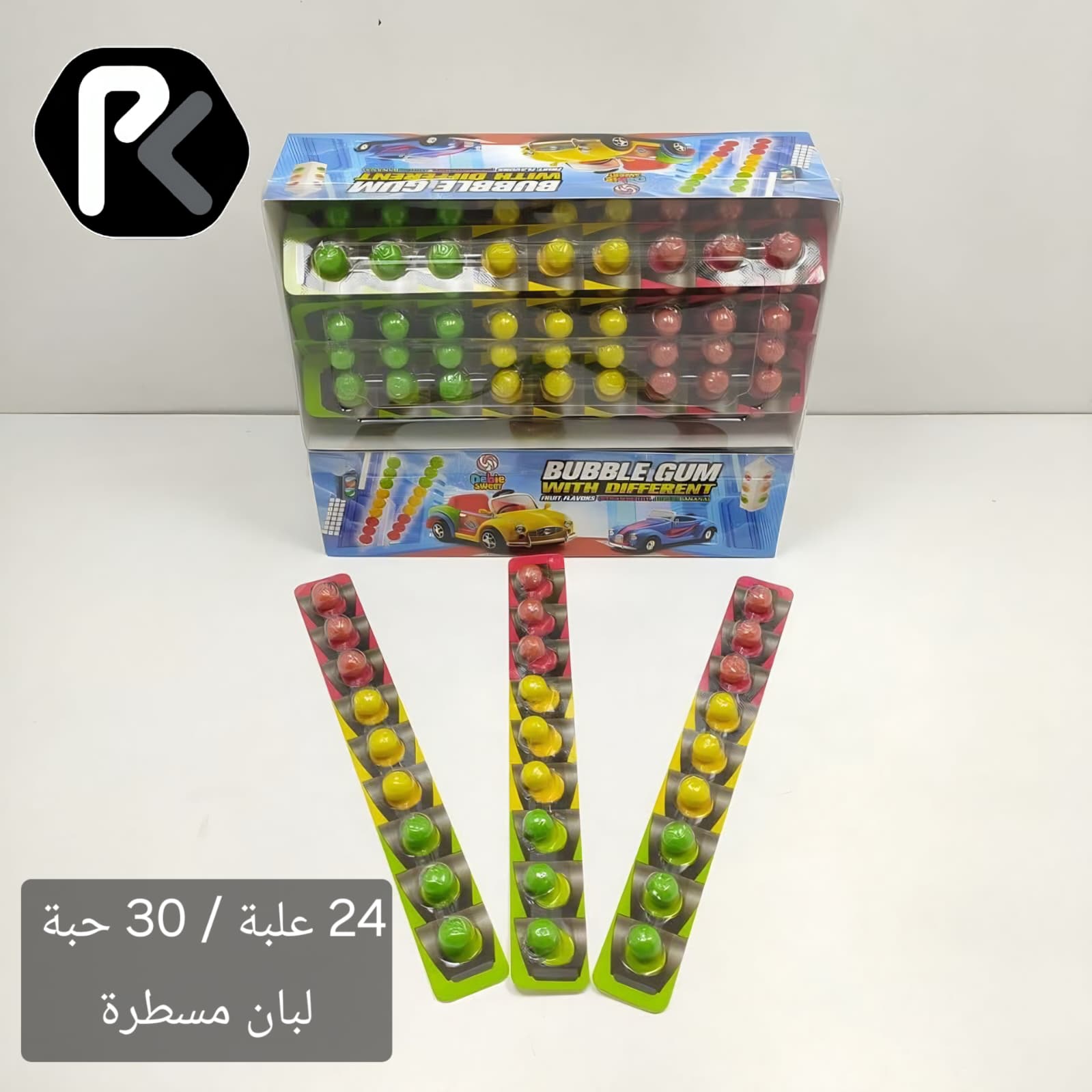 علكة شريط رمزون 30حبة *24